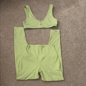 Lime Yellow Set Active- Activewear Set